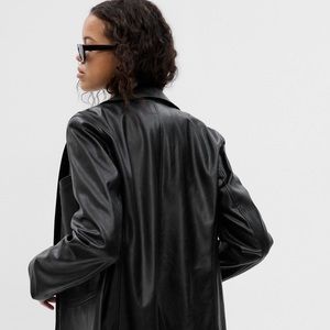 Vintage Gap Leather Blazer 🖤